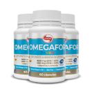 Kit 3 Ômegafor Family Ômega 3 Vitafor 60 cápsulas Kit 3 Ômegafor Family Ômega 3 Vitafor 60 cápsulas