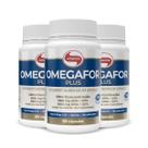 Kit 3 Omegafor Plus Vitafor 60 Cápsulas