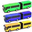 Kit 3 Ônibus Grande Brinquedo Sanfonado Miniatura Articulado Kit 3 Ônibus Grande Brinquedo Sanfonado Miniatura Articulado