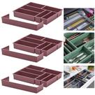 Kit 3 Organizador De Gaveta Divisor Porta Talheres Com Extensor 40x33x6,5cm - Paramount
