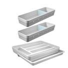 Kit 3 Organizador De Gaveta Porta Talheres Extensível Divisor Utensílios Multiuso - Ou