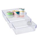 Kit 3 Organizador Geladeira Armario Gavetas Multifunções Cozinha