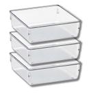 Kit 3 Organizador Multiuso Modular Gavetas Porta Maquiagem