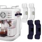 Kit 3 Organizador Suporte de Fio Cabo Plug Adesivo Auto Colante