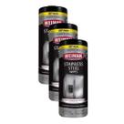 Kit 3 pack Lenços de Limpeza p/ Aço Inoxidável Weiman 105und