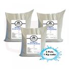 Kit 3 Pacotes Barrilha Leve Elevador De Ph Para Piscina 1 Kg