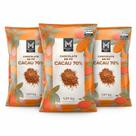 Kit 3 pacotes chocolate em pó 70% cacau members mark 1,01kg pacote econômico sabor intenso e alta qualidade