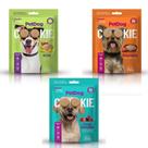 Kit 3 Pacotes De Biscoitos Petdog Cookies para Cães 250g