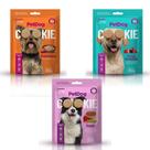 Kit 3 Pacotes De Biscoitos Petdog Cookies para Cães 250g