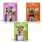 Kit 3 Pacotes De Biscoitos Petdog Cookies para Cães 250g