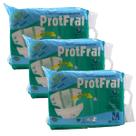 Kit 3 pacotes de fraldas descartáveis adulto protfral