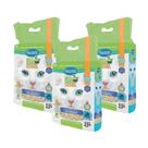 Kit 3 pacotes Granulado Higiênico Biodegradável Tofu Premium 2,5kg
