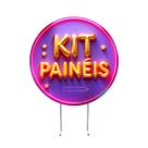 Kit 3 Painéis de festa , painel redondo, painel de festa,1,50 sublimado