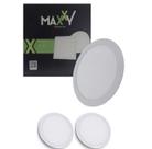 Kit 3 Painéis Plafon Led Embutir Redondo 24W Frio 6500k