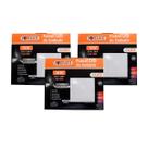 Kit 3 Painel LED 18W Downlight 6500K Quad Embutir Biv Foxlux Kit 3 Painel LED 18W Downlight 6500K Quad Embutir Biv Foxlux