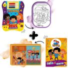 Kit 3 Palavrinhas Quebra-Cabeça Hora de Brincar + Deus é Bom o Tempo Todo Diversão e Fé