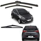 Kit 3 Palheta Limpador Parabrisa HB20 2012 2013 2014 2015 2016 2017 2018