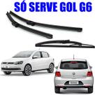 kit 3 Palheta Limpador Parabrisa VW Gol G6 2013 2014 2015 2016