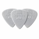 Kit 3 Palhetas Dunlop Nylon Standard 060mm Cinza Claro Guitarra Violão