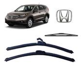 Kit 3 Palhetas Limpador de Parabrisa Dianteiro + Traseiro Honda Crv 2007 2008 2009 2010 2011 Kit 3 Palhetas Limpador de Parabrisa Dianteiro + Traseiro Honda Crv 2007 2008 2009 2010 2011