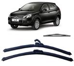 Kit 3 Palhetas Limpador De Parabrisa Dianteiro + Traseiro Jac Motors J3 anos 2010 ate 2015 Kit 3 Palhetas Limpador De Parabrisa Dianteiro + Traseiro Jac Motors J3 anos 2010 ate 2015