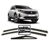 Kit 3 Palhetas Limpador de Parabrisa Dianteiro + Traseiro Peugeot 3008 Kit 3 Palhetas Limpador de Parabrisa Dianteiro + Traseiro Peugeot 3008
