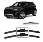 Kit 3 Palhetas Limpador De Parabrisa Dianteiro + Traseiro Range Rover Evoque 2013 em Diante Kit 3 Palhetas Limpador De Parabrisa Dianteiro + Traseiro Range Rover Evoque 2013 em Diante
