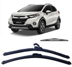 Kit 3 Palhetas Limpador De Parabrisa Dianteito + Traseiro Honda WRV 2017 2018 2019 2020