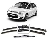 Kit 3 Palhetas Limpador Parabrisa Citroen C4 Picasso 2016... Kit 3 Palhetas Limpador Parabrisa Citroen C4 Picasso 2016...