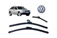 Kit 3 Palhetas Limpador Parabrisa Dianteiro + Traseiro Volkswagen Gol G4 Kit 3 Palhetas Limpador Parabrisa Dianteiro + Traseiro Volkswagen Gol G4