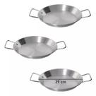 Kit 3 Panelas Pergaminho Paella 30cm De Inox Frigopro Kit 3 Panelas Pergaminho Paella 30cm De Inox Frigopro
