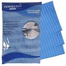 Kit 3 Pano De Chão Microfibra Toalha Grande Limpeza Geral Resistente 60x50 Cm