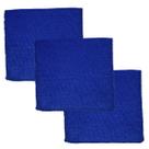 Kit 3 Pano Mágico Microfibra Flanela Seco Anti-risco 30x30