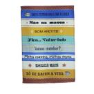 KIT 3 Panos de Copa Dohler Prata Bom Apetite