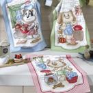 Kit 3 Panos de Copa Dohler Prata Chef Pets