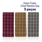 Kit 3 Panos de Copa Felpudo Teka Chef - Mestre Dia