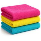 Kit 3 Panos de Microfibra Flanela Limpeza Absorção Multiuso