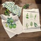 Kit 3 Panos De Prato Atoalhado Dohler Felpudo Botânica