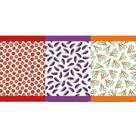 Kit 3 panos de prato/copa felpudo teka fiori com várias estampas em promoção - Kit 3 panos de prato/copa felpudo teka fiori com várias estampas em promoção -