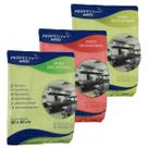 Kit 3 Panos Microfibra Limpa Vidros Multiuso Perfect 40cm