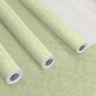 Kit 3 Papel de Parede Lavavel Arabesco Verde Supremo 15m