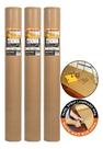 Kit 3 Papel Kraft Pintura Proteção Tinta Reforma Salvabras 1mx25m