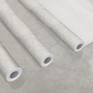 Kit 3 Papel Parede Adesivo Lavavel Marmore Botticino Creme