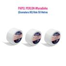 Kit 3 Papel Perlon Santa Clara Falso Tecido 50mt Atacado
