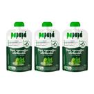 Kit 3 Papinha Papapá Orgânica Pera Espinafre Abobrinha 300g