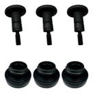 Kit 3 Parafusos + Vedadores Tampa De Válvula Vw Gol Parati Kit 3 Parafusos + Vedadores Tampa De Válvula Vw Gol Parati