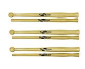 Kit 3 Pares Baqueta Marfim para Alfaia 4189 Spanking