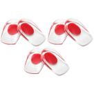 Kit 3 Pares Calcanheiras palmilhas Gel Silicone Esporão