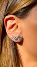 Kit 3 Pares de Brincos Redondos - Banho de Ouro 18k