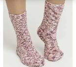 Kit 3 Pares De Meia Felputa Inverno Lisa E Estampada Feminina Tam. Unico
